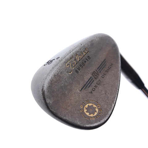 Used Titleist Vokey Spin Milled Oil Can Sand Wedge / 56.0 Degrees / Wedge Flex