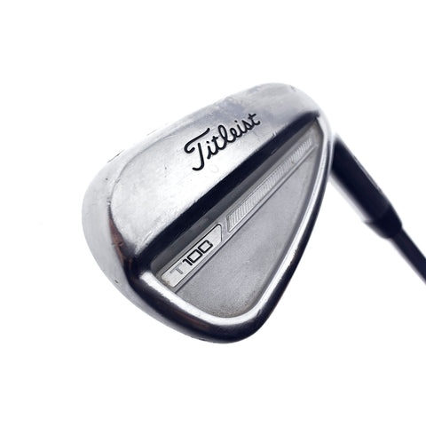 Used Titleist T100 2023 Pitching Wedge Iron / 46 Degrees / X-Stiff Flex