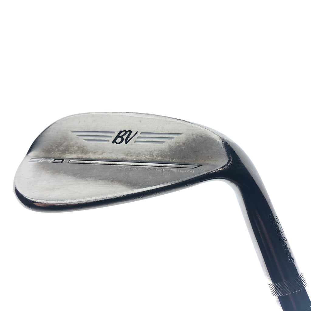Used Titleist SM9 Brushed Steel Gap Wedge / 50.0 Degrees / Regular Flex