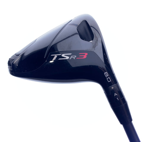 Used Titleist TSR 3 Driver / 8.0 Degrees / Stiff Flex