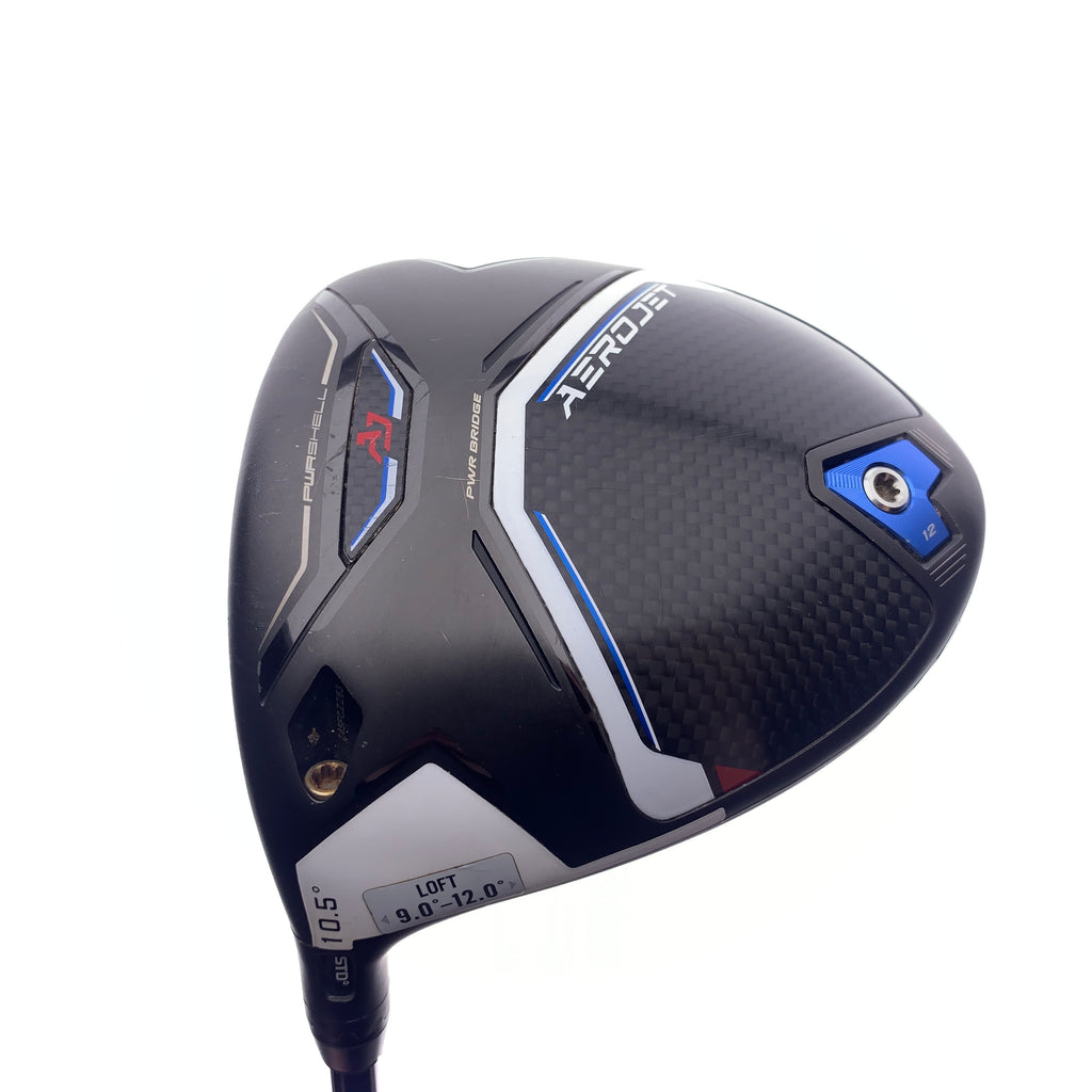 Used Cobra AeroJet Driver / 10.5 Degrees / Stiff Flex / Left-Handed