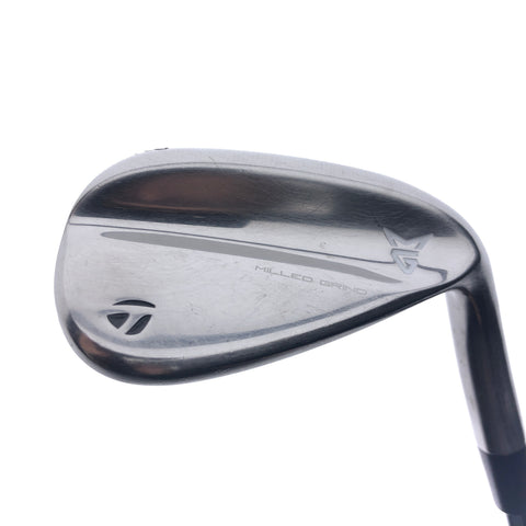 Used TaylorMade Milled Grind Chrome Lob Wedge / 58.0 Degrees / Wedge Flex