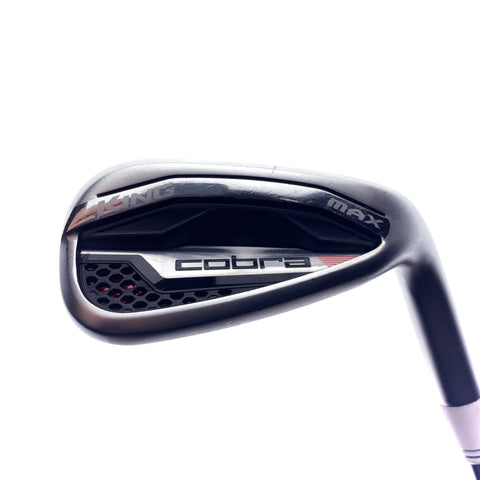 Used Cobra King Max Pitching Wedge Iron / 44.5 Degrees / Stiff Flex