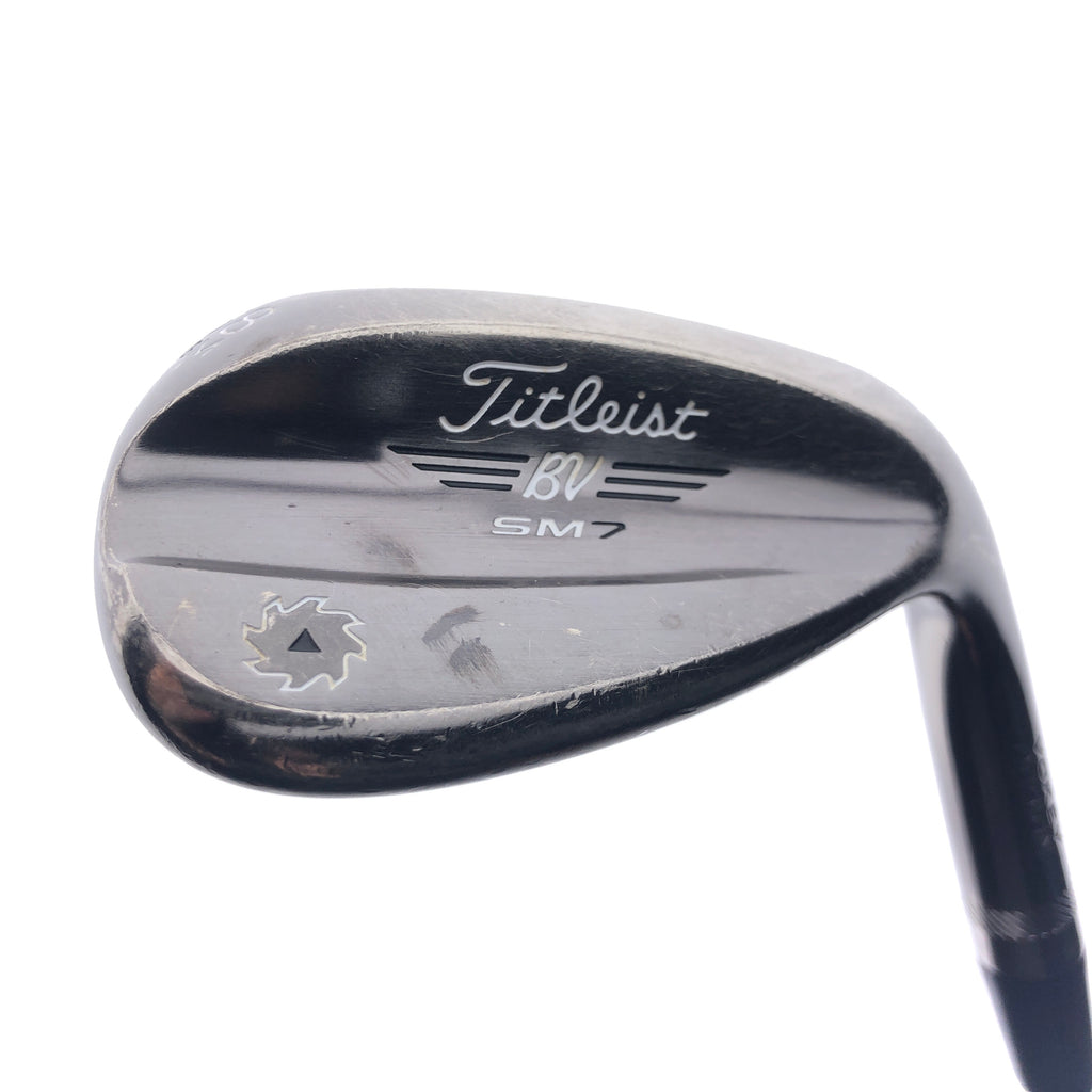 Used Titleist Vokey SM7 Brushed Steel Lob Wedge / 58.0 Degrees / Wedge Flex