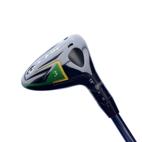 Used Callaway EPIC Flash 3 Fairway Wood / 15 Degrees / Stiff Flex