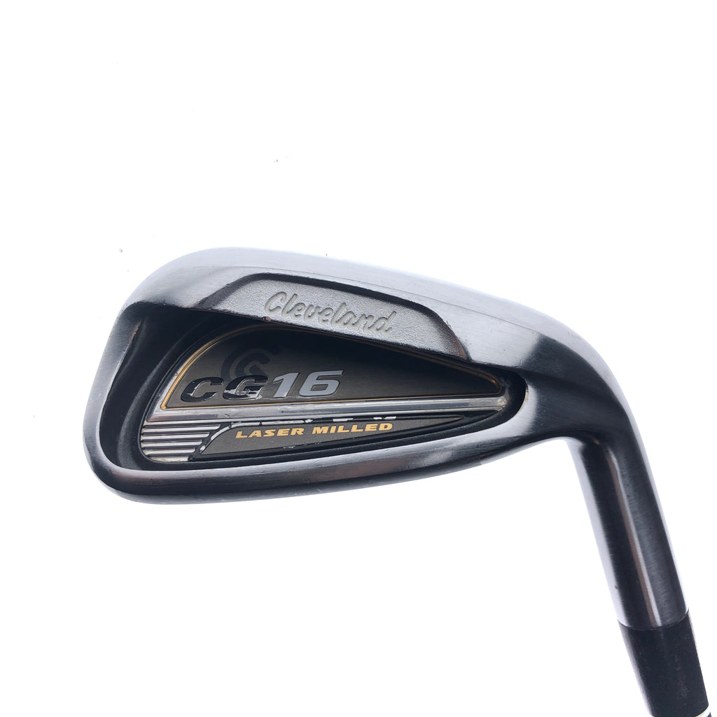 Used Cleveland CG16 Satin Chrome Pitching Wedge / 44.0 Degrees / Regular Flex - Replay Golf 