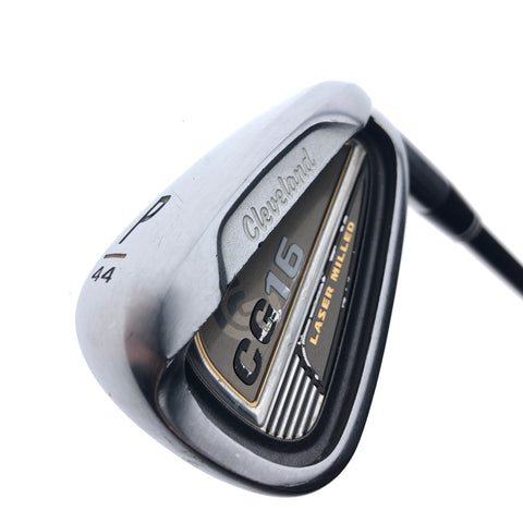 Used Cleveland CG16 Satin Chrome Pitching Wedge / 44.0 Degrees / Regular Flex - Replay Golf 