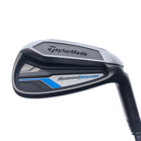 Used TaylorMade SpeedBlade 9 Iron / 39.5 Degrees / Stiff Flex - Replay Golf 