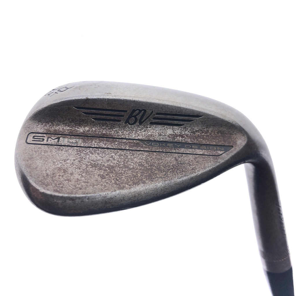 Used Titleist Vokey SM10 Raw Lob Wedge / 58.0 Degrees / X-Stiff Flex