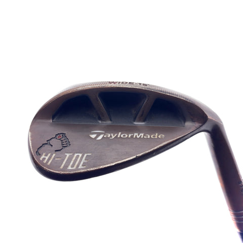 Used TaylorMade Milled Grind Hi-Toe Big Foot Lob Wedge / 60.0 Degrees / Stiff