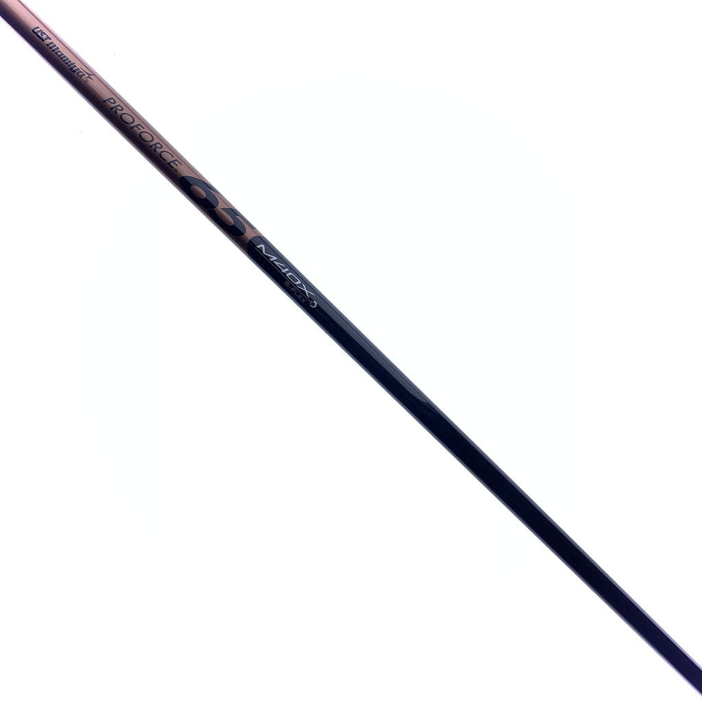 Used UST Proforce 65 M40X Driver Shaft / Stiff Flex / TaylorMade Gen 2 Adapter
