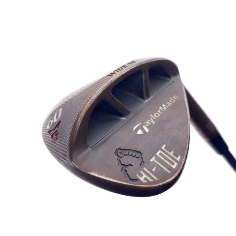 Used TaylorMade Milled Grind Hi-Toe Big Foot Lob Wedge / 60.0 Degrees / Stiff