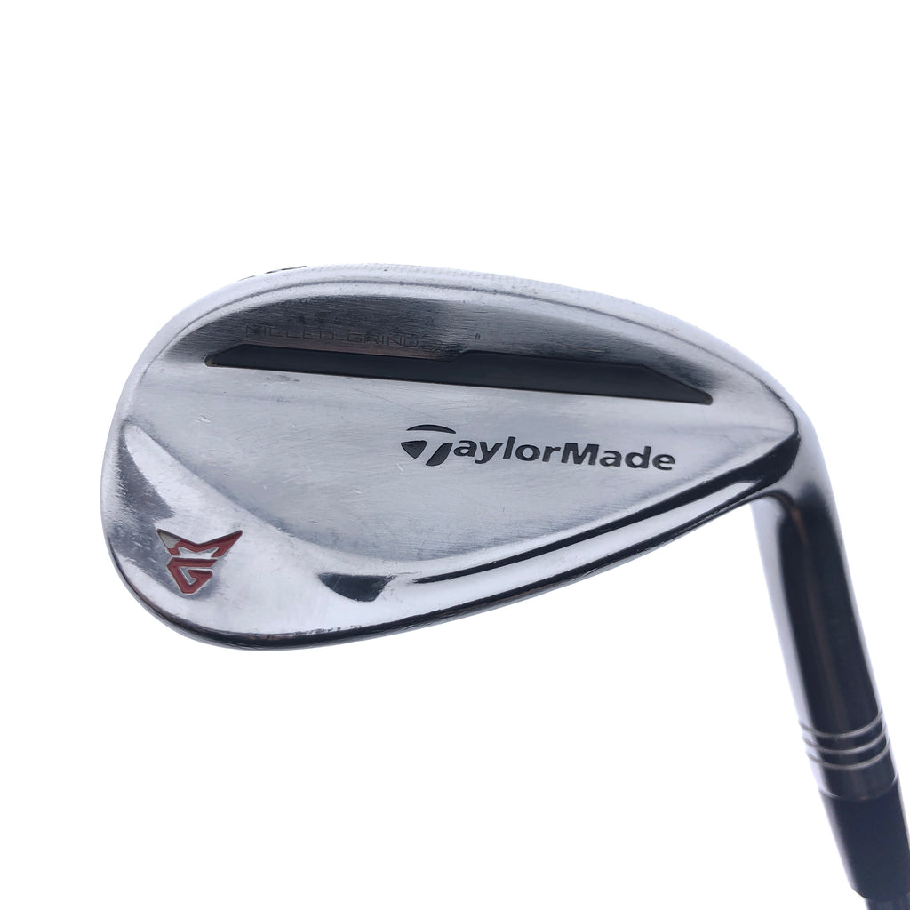 Used TaylorMade Milled Grind 2 Chrome Lob Wedge / 58.0 Degrees / Stiff Flex