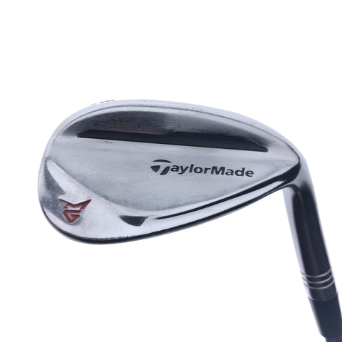Used TaylorMade Milled Grind 2 Chrome Lob Wedge / 58.0 Degrees / Stiff Flex