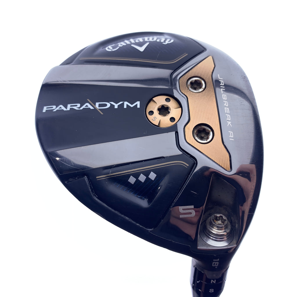 Used Callaway Paradym Triple Diamond 5 Fairway Wood/18.0 Degrees/X-Stiff Flex