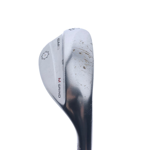 Used Titleist Vokey SM6 Tour Chrome Lob Wedge / 58.0 Degrees / Wedge Flex