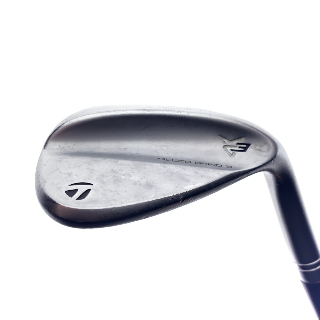 Used TaylorMade Milled Grind 3 Lob Wedge / 60.0 Degrees / Stiff Flex