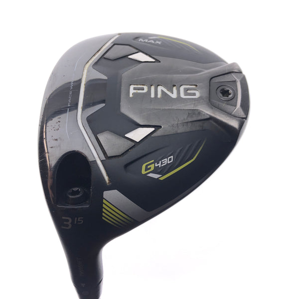 Used Ping G430 Max 3 Fairway Wood / 15 Degrees / Soft Regular Flex / Left-Handed