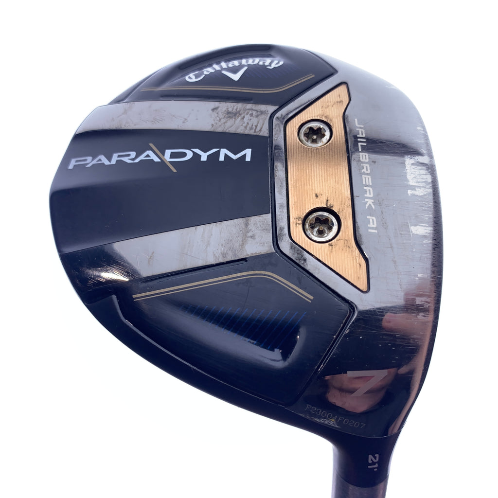 Used Callaway Paradym 7 Fairway Wood / 21.0 Degrees / Stiff Flex