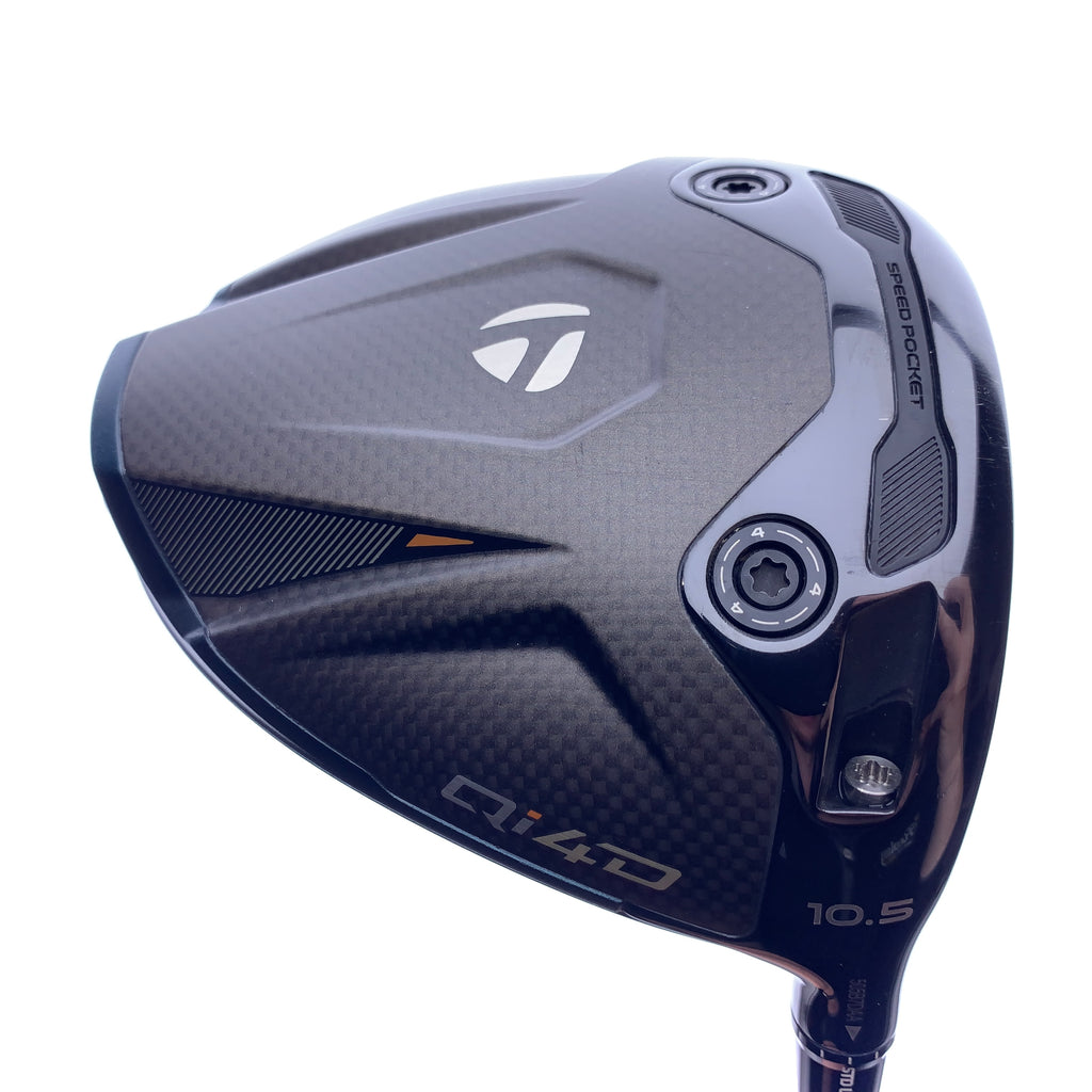 Used TaylorMade Qi4D Driver / 10.5 Degrees / Regular Flex