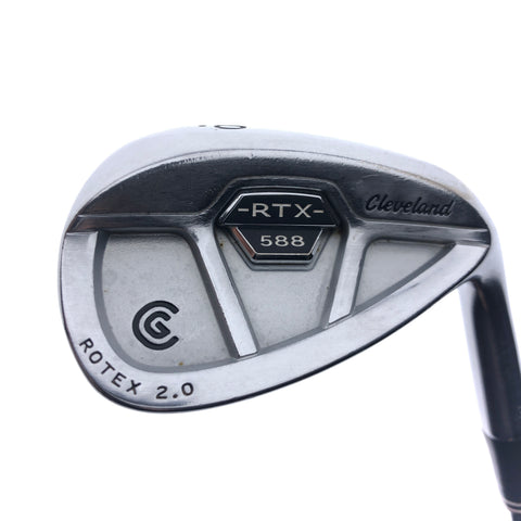 Used Cleveland 588 RTX 2.0 Tour Satin Gap Wedge / 50.0 Degrees / Wedge Flex