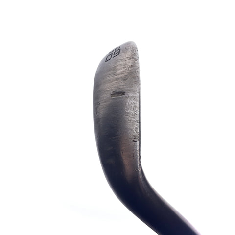 Used Titleist Vokey SM8 Jet Black Lob Wedge / 60.0 Degrees / Wedge Flex