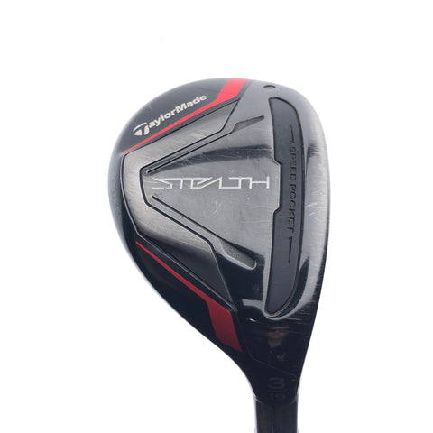 Used TaylorMade Stealth Rescue 3 Hybrid / 19.0 Degrees / Regular Flex