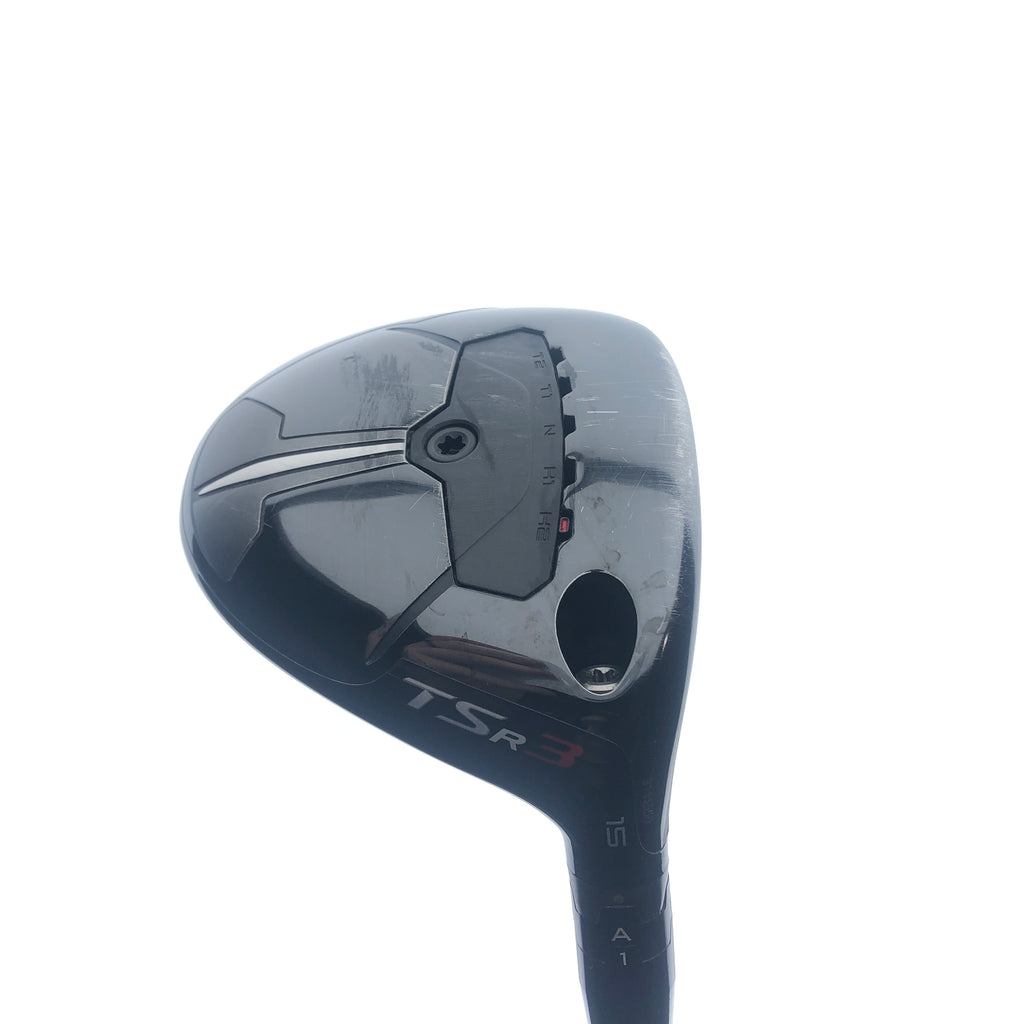 Used Titleist TSR 3 3 Fairway Wood / 15.0 Degrees / Stiff Flex