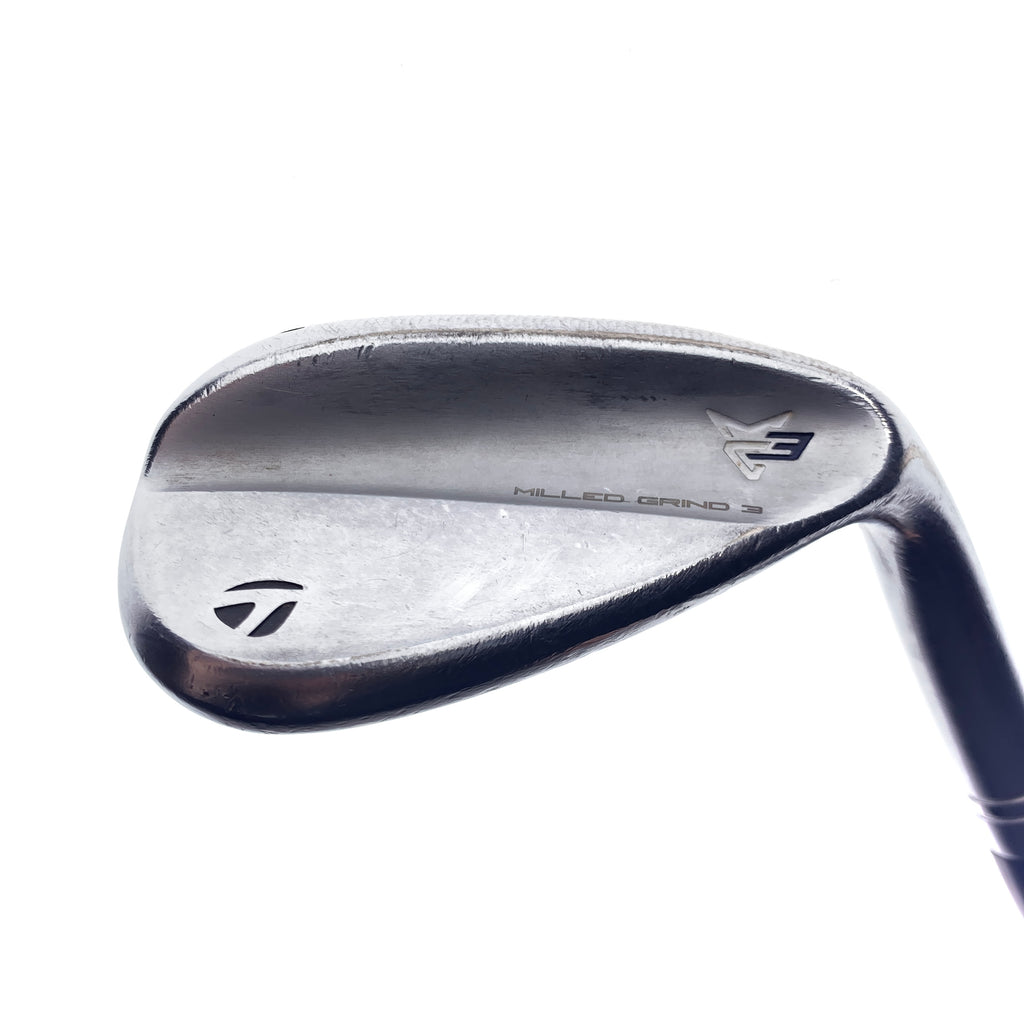 Used TaylorMade Milled Grind 3 Lob Wedge / 60.0 Degrees / Stiff Flex