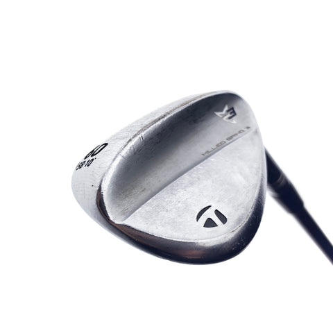 Used TaylorMade Milled Grind 3 Lob Wedge / 60.0 Degrees / Stiff Flex