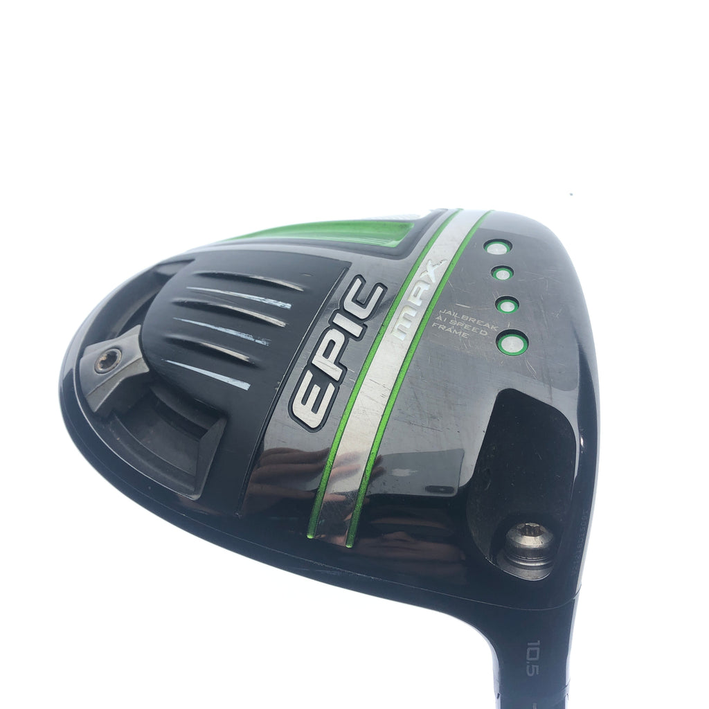 Used Callaway Epic Max Driver / 10.5 Degrees / Regular Flex
