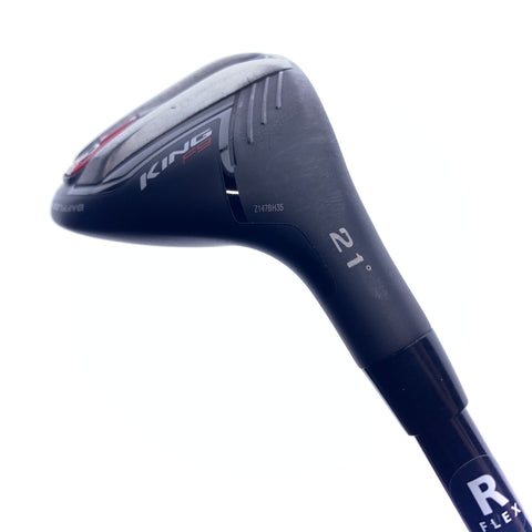 Used Cobra KING F9 Speedback 4 Hybrid / 21.0 Degrees / Regular Flex