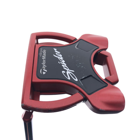 Used TaylorMade Spider Tour Red Putter / 34.00 Inches / Left-Handed