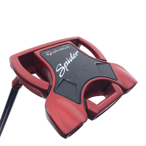 Used TaylorMade Spider Tour Red Putter / 34.00 Inches / Left-Handed