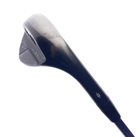 Used Callaway Jaws Raw Black 2020 Lob Wedge / 60.0 Degrees / Stiff Flex