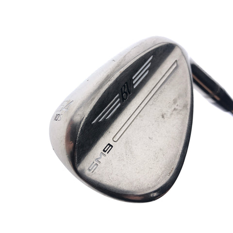 Used Titleist SM9 Brushed Steel Sand Wedge / 54.0 Degrees / Wedge Flex