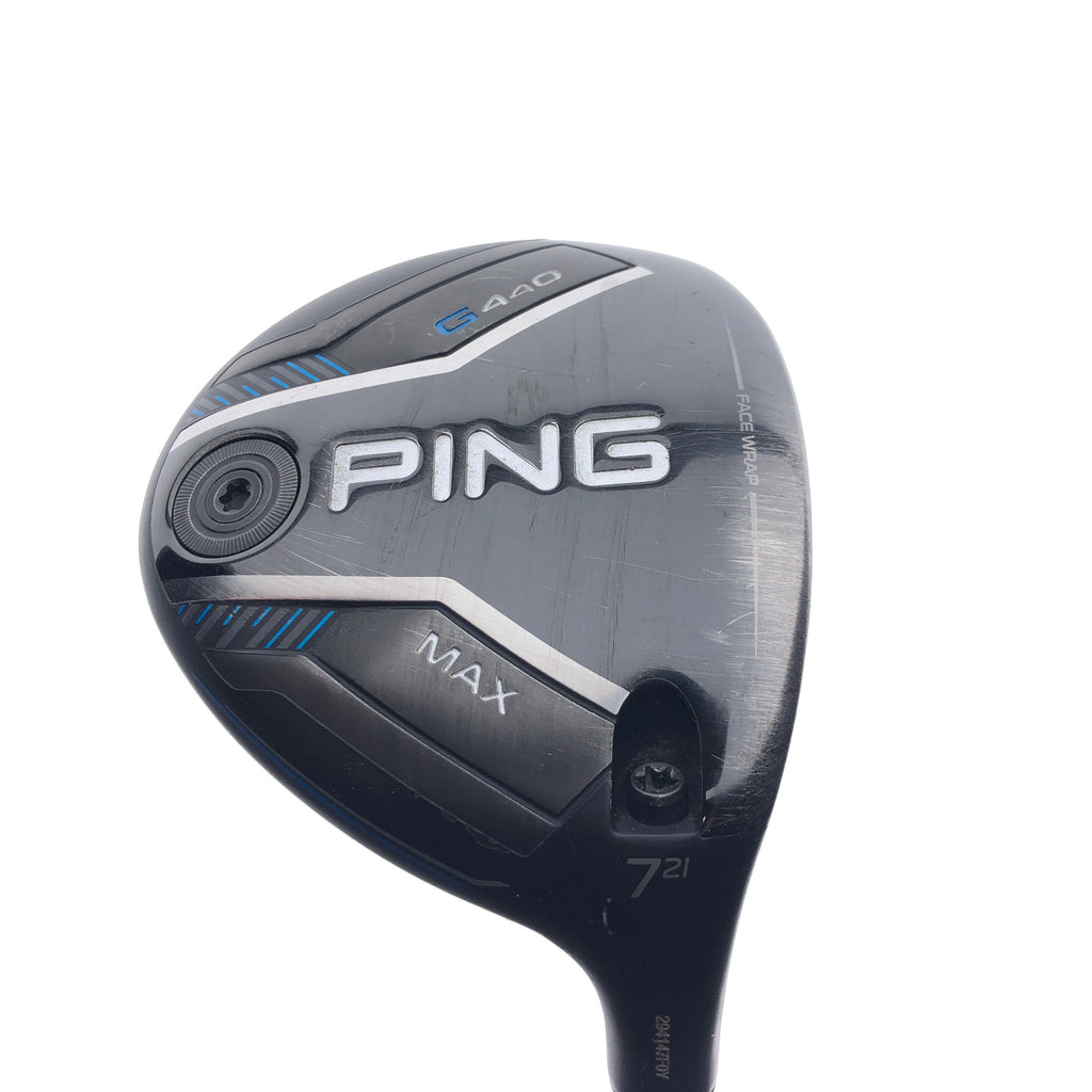 Used Ping G440 Max 7 Fairway Wood / 21.0 Degrees / Stiff Flex