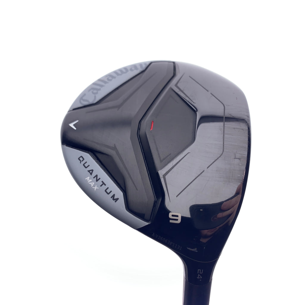 Used Callaway Quantum Max 9 Fairway Wood / 24.0 Degrees / Regular Flex