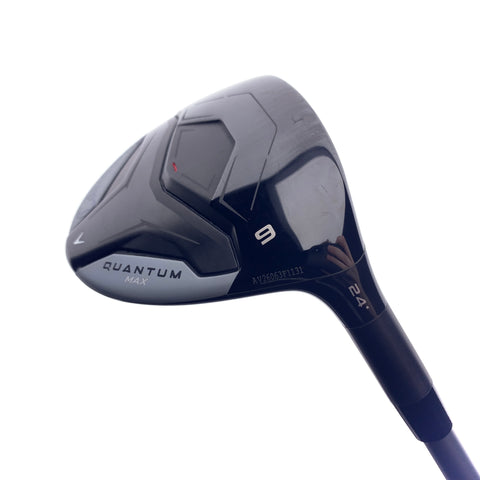 Used Callaway Quantum Max 9 Fairway Wood / 24.0 Degrees / Regular Flex
