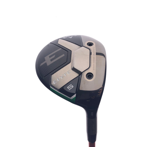 Used Callaway Elyte 5 Fairway Wood / 18 Degrees / Stiff Flex