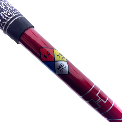 Used Fujikura HZRDUS RDX Smoke Red 6.0 75g FWShaft/Stiff Flex/TaylorMade Gen2 Ad
