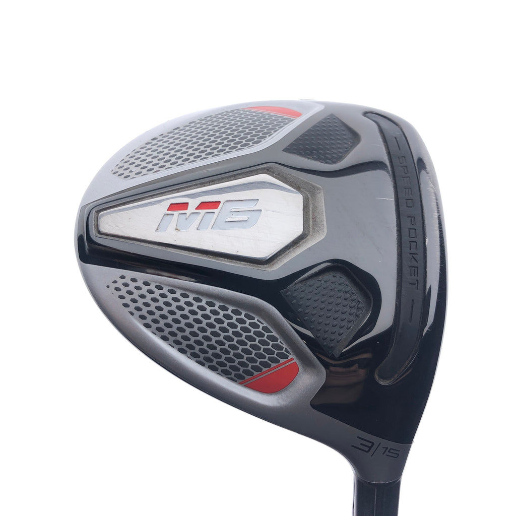 Used TaylorMade M6 3 Fairway Wood / 15.0 Degrees / X-Stiff Flex