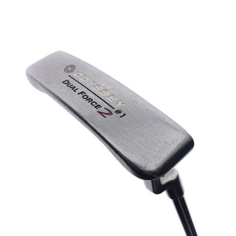 Used Odyssey Dual Force 2 #1 Putter / 35.0 Inches - Replay Golf 