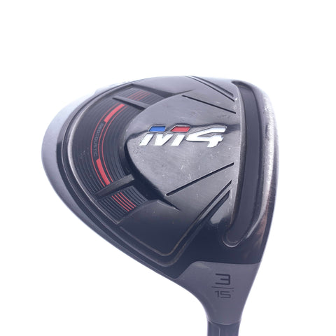 Used TaylorMade M4 3 Fairway Wood / 15 Degrees / Regular Flex