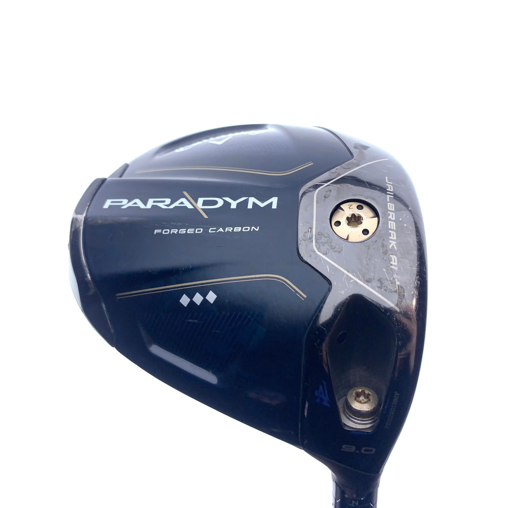 Used Callaway Paradym Triple Diamond Driver / 9.0 Degrees / Stiff Flex