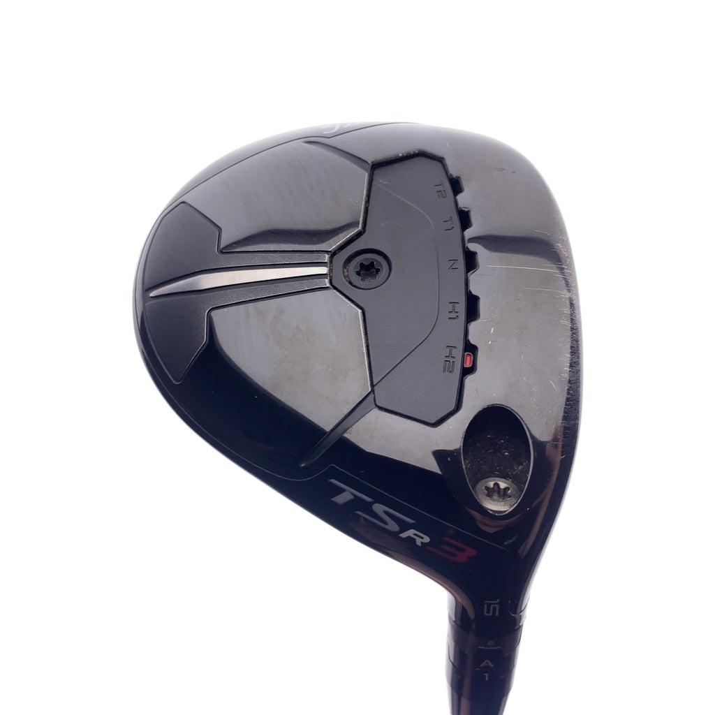 Used Titleist TSR 3 3 Fairway Wood / 15.0 Degrees / Stiff Flex