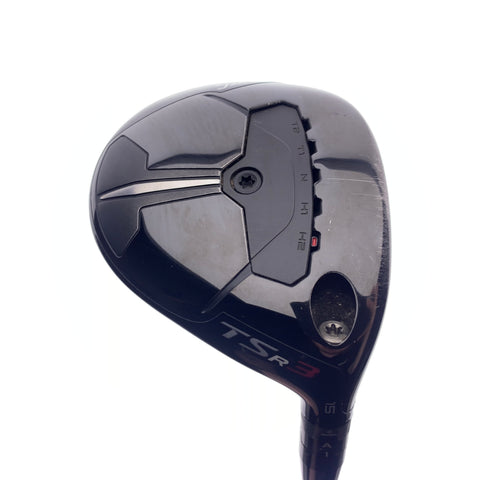 Used Titleist TSR 3 3 Fairway Wood / 15.0 Degrees / Stiff Flex