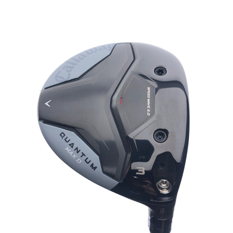 Used Callaway Quantum Max D 3 Fairway Wood / 15.0 Degrees / Soft Regular Flex
