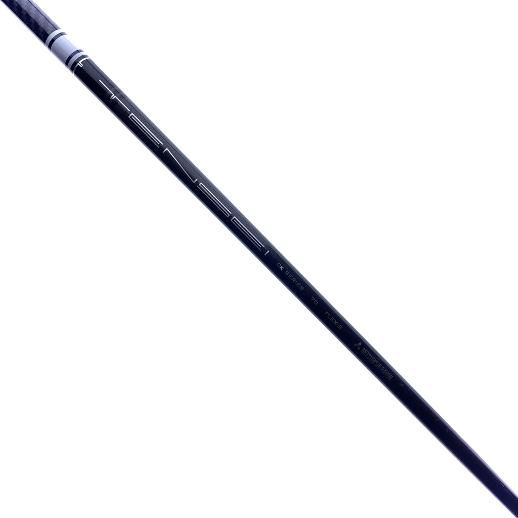 Used Mitsubishi CK Series White Boron Tip 70 Fairway Shaft/Stiff Flex/PING Gen3