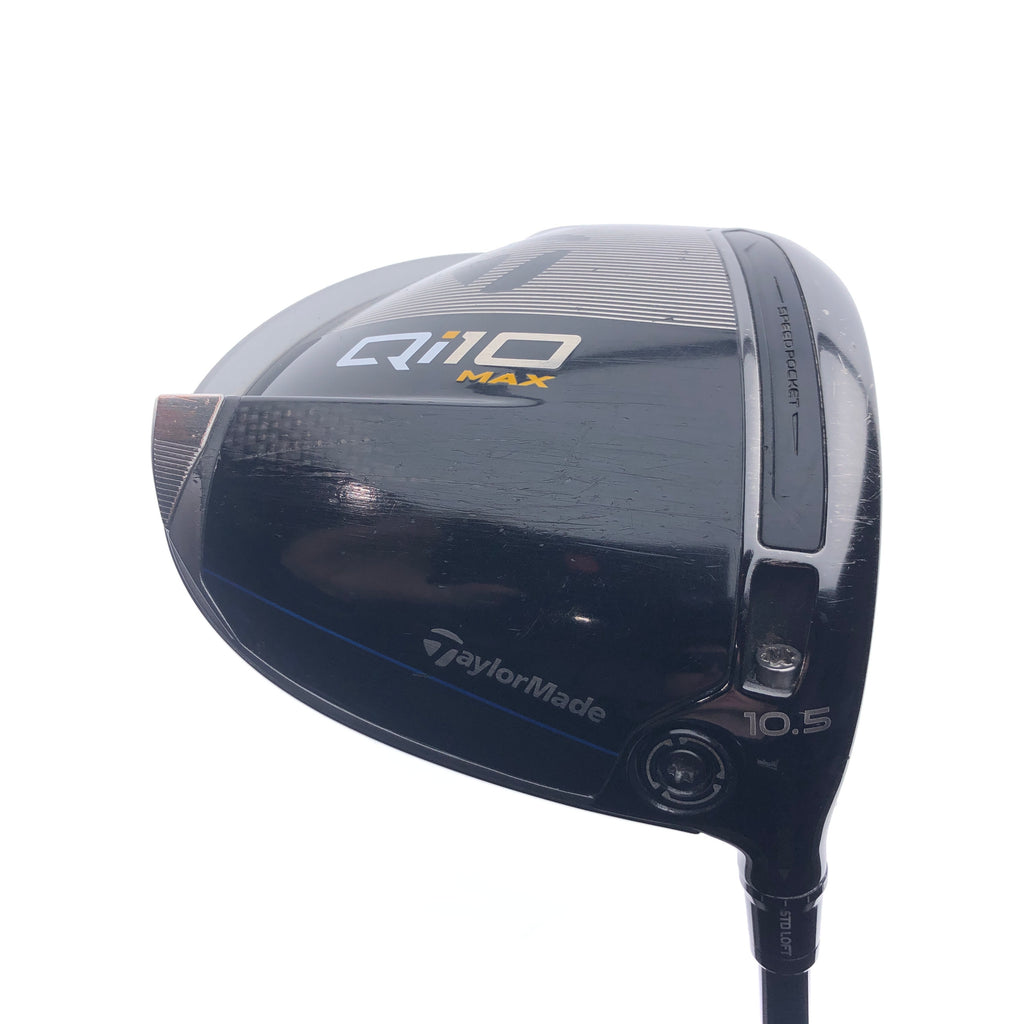 Used TaylorMade Qi10 Max Driver / 10.5 Degrees / A Flex - Replay Golf 